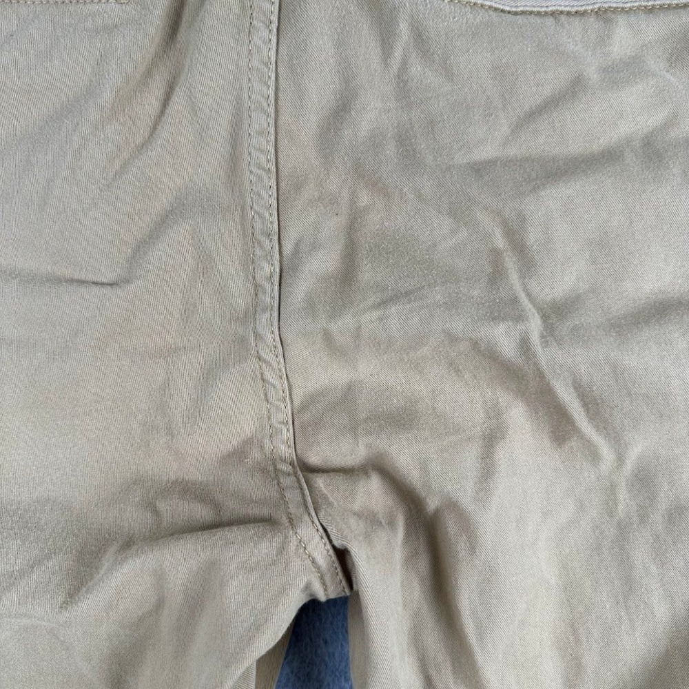 Rag & Bone Men's Chino Pants Flat Front Straight Leg Casual Size 34x27 Tan Khaki - Picture 8 of 10